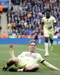  阿森纳加布里埃尔头槌制胜枪手惊险过关