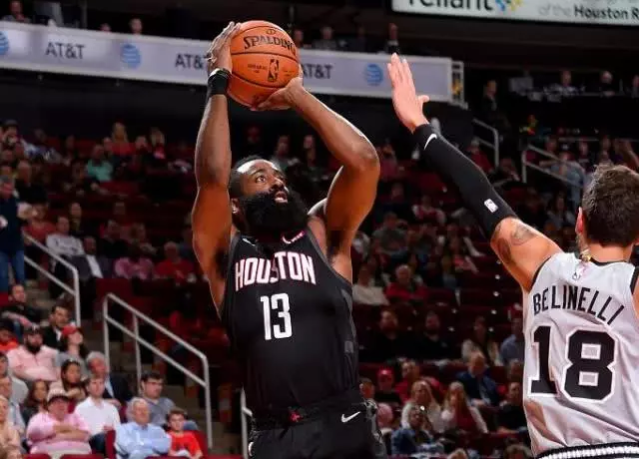  哈登40+15+9助攻网三加时胜老鹰  